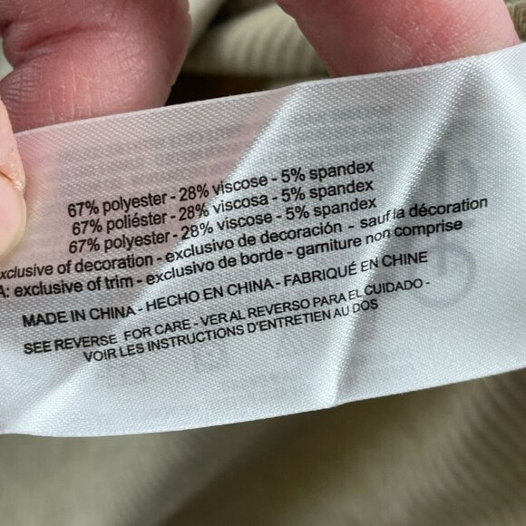 Bass Outdoor Long Sleeve Utility Tee Trench Coat Color Medium Size M NWT 4866 - Picture 5 of 9